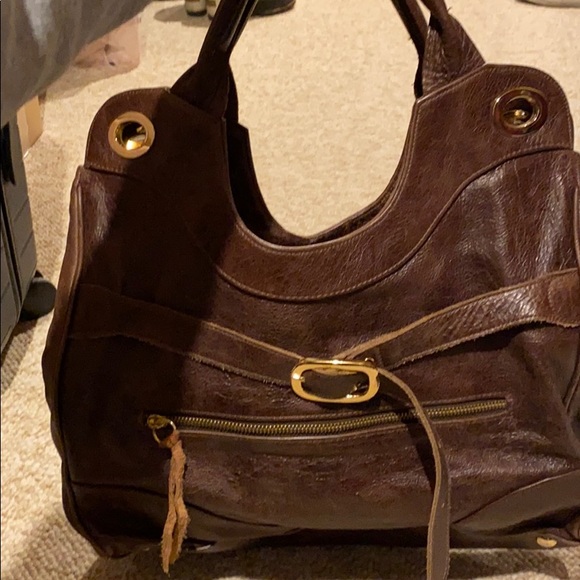 Anna Corinna brown leather tote - Picture 2 of 6